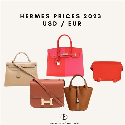 hermes bag prices in europe|hermès bag price 2022.